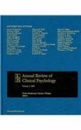 9780824339050-0824339053-Annual Review of Clinical Psychology 2009