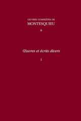 9780729407755-0729407756-Oeuvres Et Ecrits Divers: v. 8: Memoire Sur Les Dettes De L'Etat, Le Temple De Gnide, and Other Texts (Œuvres complètes de Montesquieu) (French Edition)