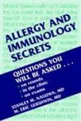 9781560534143-1560534141-Allergy & Immunology Secrets: With STUDENT CONSULT Online Access