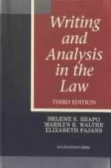 9781566622448-1566622441-Writing and Analysis in the Law