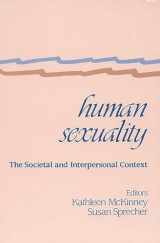9780893916138-0893916137-Human Sexuality: The Societal and Interpersonal Context
