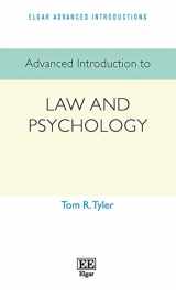 9781839109744-1839109742-Advanced Introduction to Law and Psychology (Elgar Advanced Introductions series)