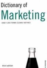 9781904970040-1904970044-Dictionary of Marketing