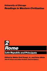 9780226069371-0226069370-University of Chicago Readings in Western Civilization, Volume 2: Rome: Late Republic and Principate (Volume 2)