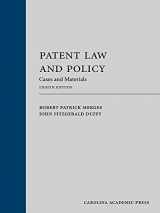 9781531023850-1531023851-Patent Law and Policy: Cases and Materials, Eighth Edition (Looseleaf)