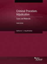 9781647086206-1647086205-Criminal Procedure: Adjudication, Cases and Materials (American Casebook Series)