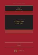 9781454835295-145483529X-Legislative Process (Aspen Casebook)