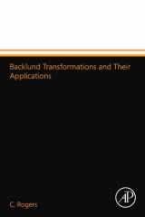 9780124110878-0124110878-Backlund Transformations and Their Applications