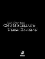 9780992851347-0992851343-Raging Swan's GM's Miscellany: Urban Dressing