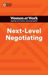 9781647824334-1647824338-Next-Level Negotiating (HBR Women at Work Series)