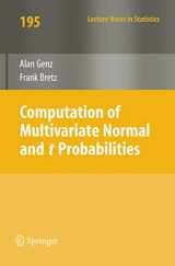 9783642016882-364201688X-Computation of Multivariate Normal and t Probabilities (Lecture Notes in Statistics, 195)