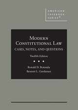 9781684676736-1684676738-Rotunda's Modern Constitutional Law: Cases, Notes, and Questions (American Casebook Series)