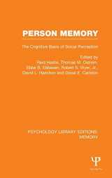 9781848724099-1848724098-Person Memory (PLE: Memory): The Cognitive Basis of Social Perception (Psychology Library Editions: Memory)