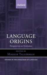 9780199279036-0199279039-Language Origins: Perspectives on Evolution (Studies in the Evolution of Language)