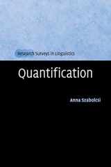 9780521715935-0521715938-Quantification (Research Surveys in Linguistics)