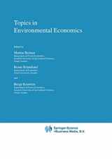 9780792358978-079235897X-Topics in Environmental Economics (Economy & Environment, 17)