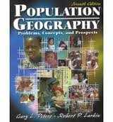 9780787290498-0787290491-Population Geography : Problems, Concepts and Prospects