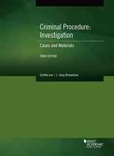 9781647086190-1647086191-Criminal Procedure: Investigation, Cases and Materials (American Casebook Series)