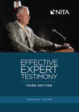 9781601563408-160156340X-Effective Expert Testimony: Third Edition (NITA)