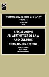 9780762311514-0762311517-Aesthetics of Law and Culture: Texts, Images, Screens (Studies in Law, Politics, and Society, 34)
