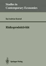 9783540549291-3540549293-Risikoproduktivität (Studies in Contemporary Economics) (German Edition)