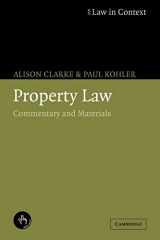 9780521614894-0521614899-Property Law: Commentary and Materials (Law in Context)