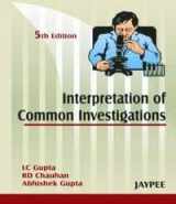 9788180618642-8180618641-Interpretation of Common Investigations
