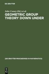 9783110163667-3110163667-Geometric Group Theory Down Under: Proceedings of a Special Year in Geometric Group Theory, Canberra, Australia, 1996 (De Gruyter Proceedings in Mathematics)