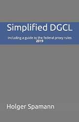 9781688328860-1688328866-Simplified DGCL: including a guide to the federal proxy rules (2019)