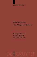 9783110201000-3110201003-Namenstudien zum Altgermanischen (Ergänzungsbände zum Reallexikon der Germanischen Altertumskunde, 59) (German Edition)