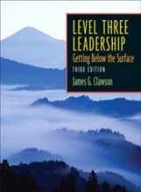 9780131469020-0131469029-Level Three Leadership: Getting Below the Surface