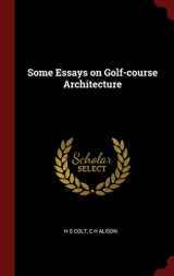 9781296491116-1296491110-Some Essays on Golf-course Architecture