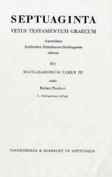 9783525534335-3525534337-Septuaginta. Band 9,3: Maccabaeorum liber III. Hrsg. von Robert Hanhart (German Edition)