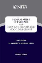 9781601569264-1601569262-Federal Rules of Evidence With Cues and Signals for Good Objections: As Amended to December 1, 2020 (Nita)