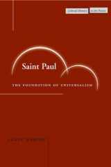 9780804744713-0804744718-Saint Paul: The Foundation of Universalism (Cultural Memory in the Present)