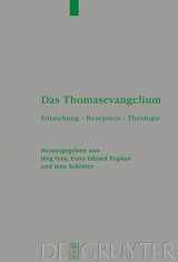 9783110202465-3110202468-Das Thomasevangelium: Entstehung – Rezeption – Theologie (Beihefte zur Zeitschrift für die neutestamentliche Wissenschaft, 157) (German Edition)
