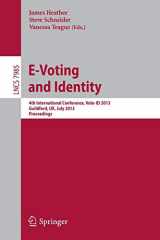 9783642391842-3642391842-E-Voting and Identity: 4th International Conference, Vote-ID 2013, Guildford, UK, July 17-19, 2013, Proceedings (Security and Cryptology)