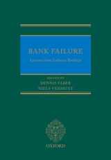 9780198755371-0198755376-Bank Failure: Lessons from Lehman Brothers