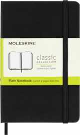 9788883701030-8883701038-Moleskine Classic Notebook, Hard Cover, Pocket (3.5" x 5.5") Plain/Blank, Black, 192 Pages