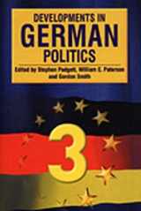 9780822332770-0822332779-Developments in German Politics 3
