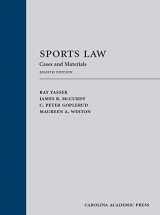 9781632833877-1632833875-Sports Law: Cases and Materials (LOOSELEAF VERSION)