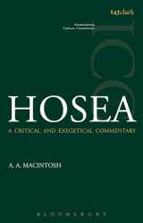 9780567323286-0567323285-Hosea (International Critical Commentary)