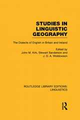 9780415725668-0415725666-Studies in Linguistic Geography (RLE Linguistics D: English Linguistics): The Dialects of English in Britain and Ireland