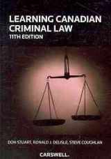 9780779821259-0779821254-Learning Canadian Criminal Law