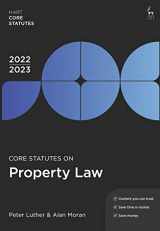 9781509960323-1509960325-Core Statutes on Property Law 2022-23 (Hart Core Statutes)