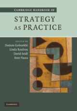 9780521517287-0521517281-Cambridge Handbook of Strategy as Practice