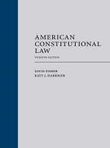 9781531009502-1531009506-American Constitutional Law