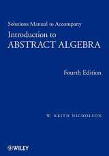 9781118288153-1118288157-Solutions Manual to accompany Introduction to Abstract Algebra, 4e