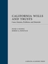 9781531025830-1531025838-California Wills and Trusts (Paperback): Cases, Statutes, Problems, and Materials