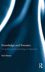 9780415479998-0415479991-Knowledge and Knowers: Towards a realist sociology of education